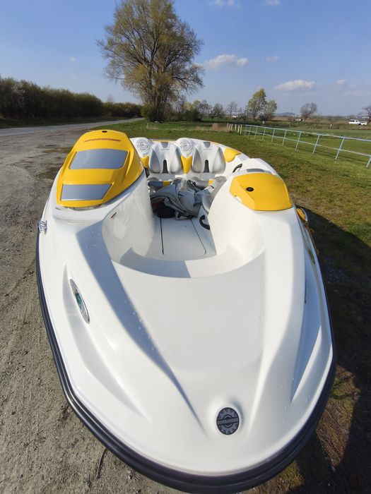Seadoo sportster 150 4-TEC  150 km 65-MTG   pokrowiec. Sea doo Zamiana sprzedaż  Motorówka łódź sportowa skuter wodny 
Moc 155km
