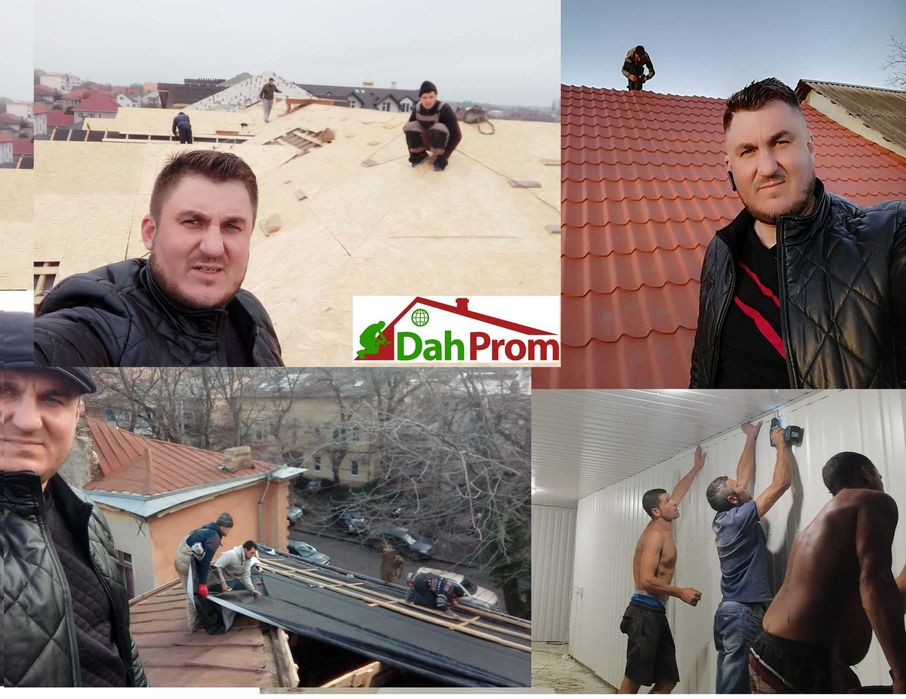 Строительные и Кровельные работы, строительство с гарантией