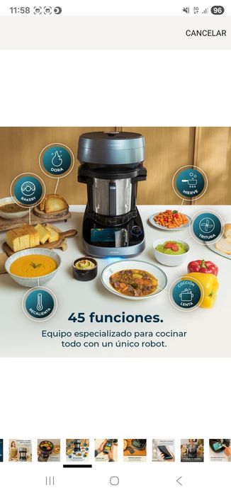 Robot Cozinha Cecotec Mambo CooKing Unique Unique