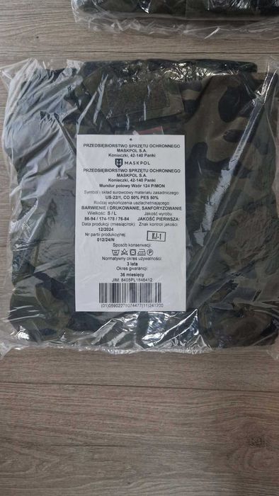 Mundur Polowy S/L Wzór 124P Nieodpakowany