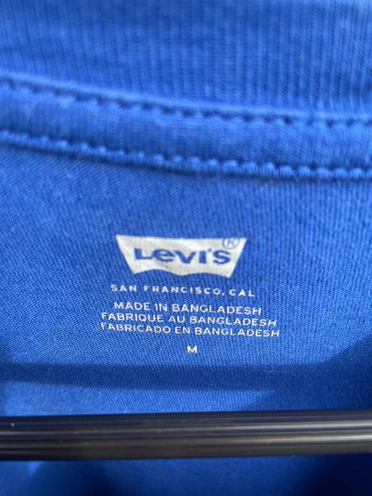 Camisola Tshirt Levi's Azul | Tamanho M Homem