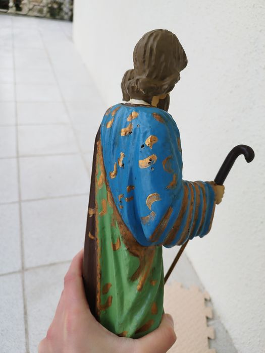 São José antigo de madeira