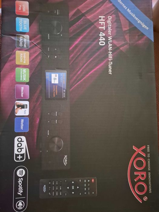 Sintonizador HI-FI Digital WLAN HTF 440 - Como Novo