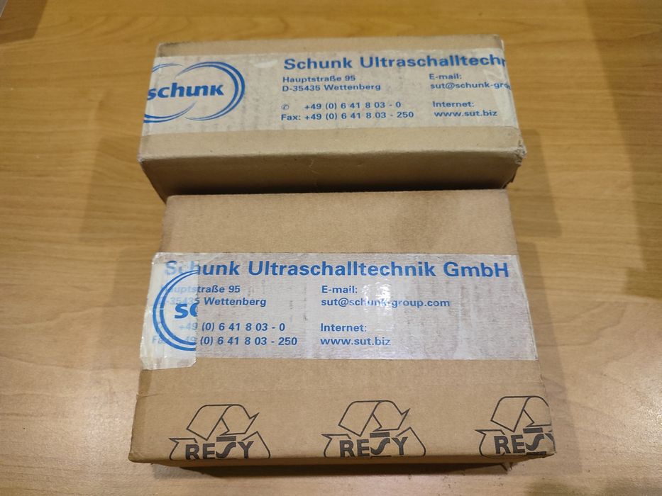 Zgrzewarka Ultradźwiękowa Schunk osprzęt