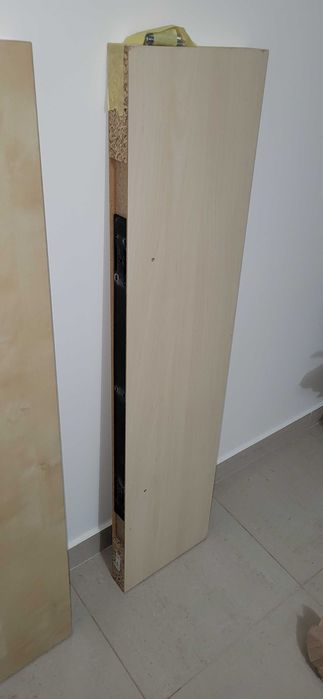 Estante de parede, ef carvalho c/velatura pinho, 110x26 cm