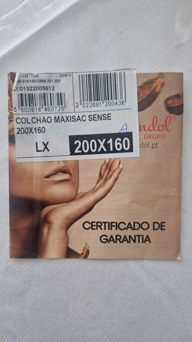 Colchão maxisac sense 160cm×200cm