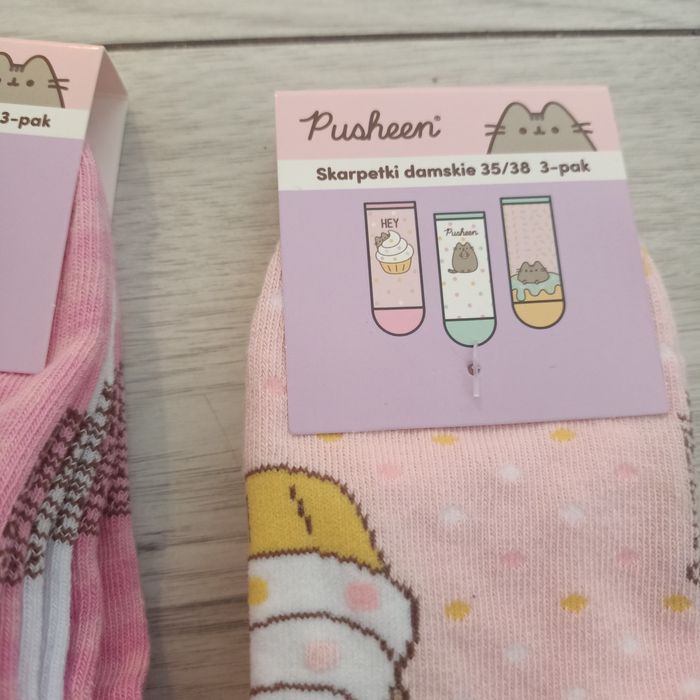 Skarpetki damskie Pusheen 6-par 35-38