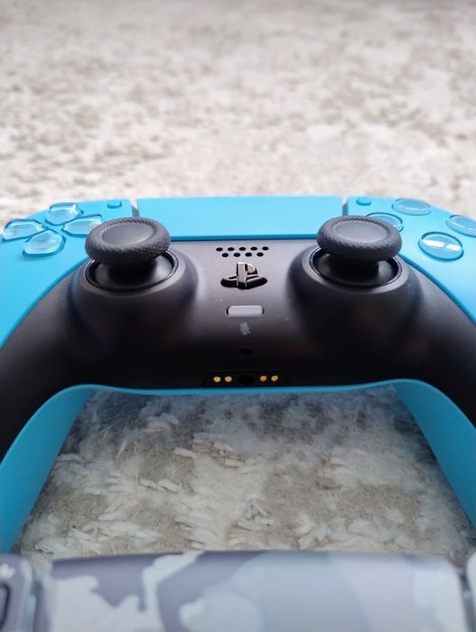 Джойстик dualsense Starlight Blue та Grey Cammo
