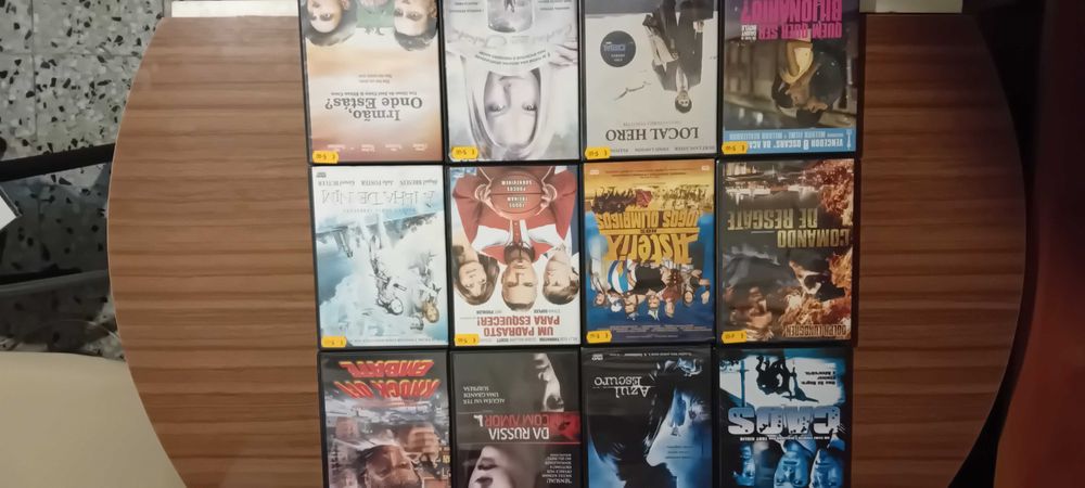 Filmes em Dvd Low Cost da ZON Audiovisuais.