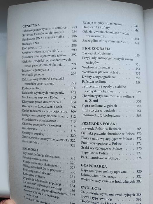 Tablice biologiczne