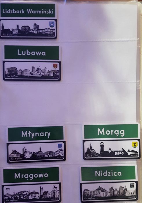 Magnes turysty województwo Warmińsko Mazurskie 36 sztuk