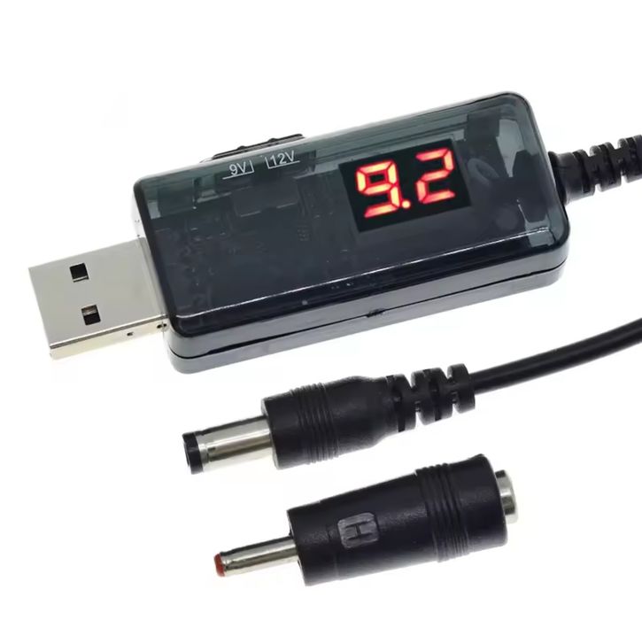 Кабель для роутеру від павербанку DC бустер 9v 12v