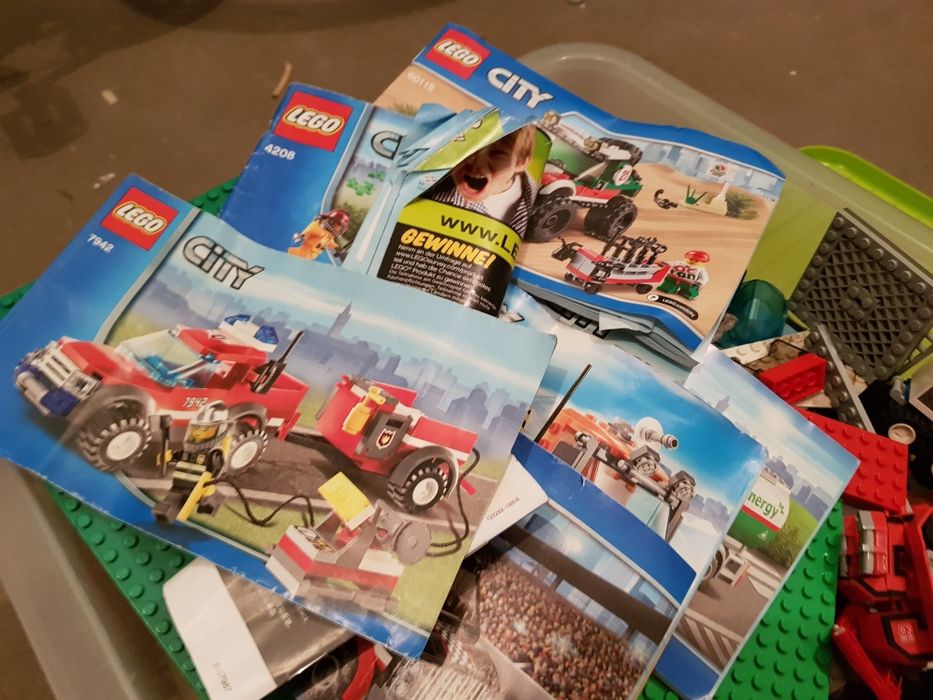 Klocki lego ponad 5 kg. Kilkadziesiąt zestawów