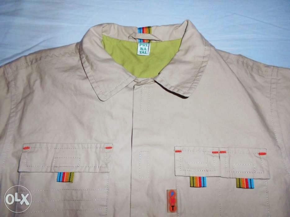 Camisa/jaqueta da PRENATAL muito gira, 4/5A. OFERTA de portes