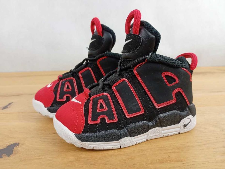 Nike Air More Uptempo 96 Red Toe (TD), rozmiar 22