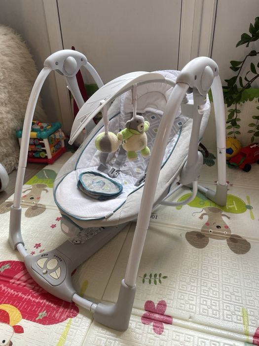 Крісло-гойдалка Ingenuity ConvertMe, дитячий шезлонг