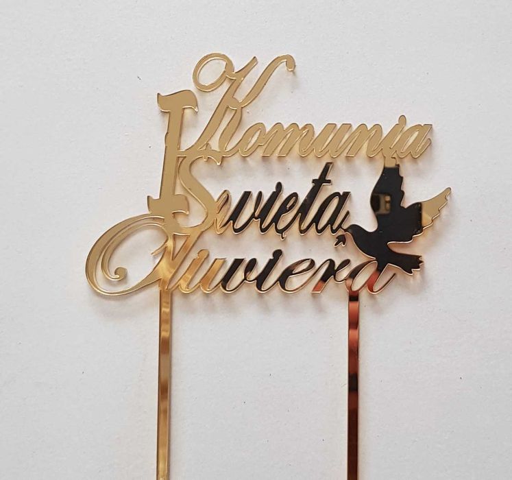 Topper personalizowany imię dziecka