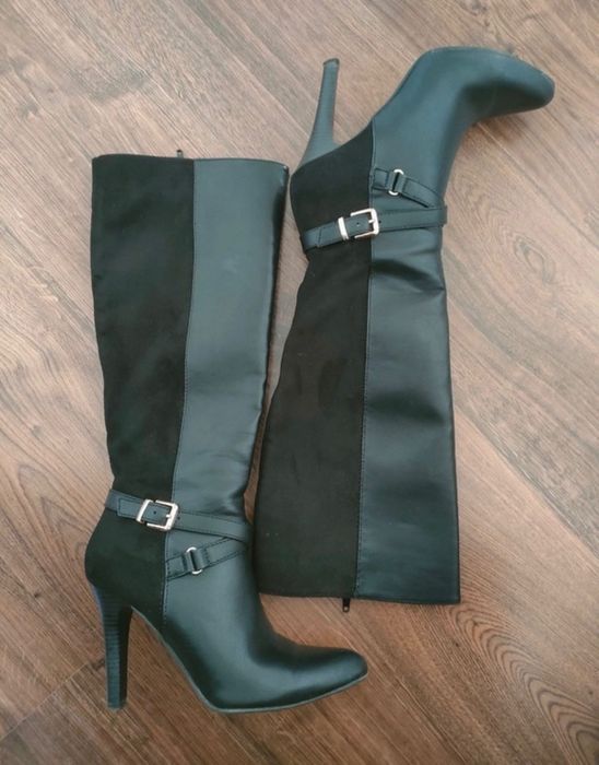 Kozaki damskie na szpilce