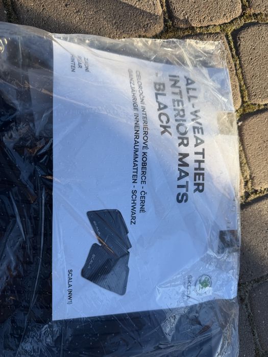 Dywaniki gumowe Oryginalne Skoda Scala! Nowe