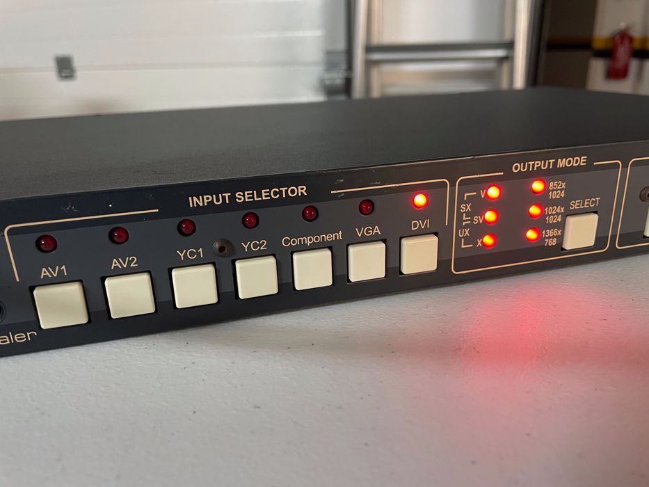 Kramer Video Switcher Scaler VP-719DS64284413172481121