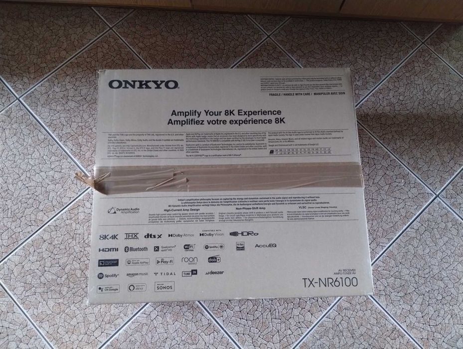 Amplituner Onkyo TX-NR6100,  pilot, karton