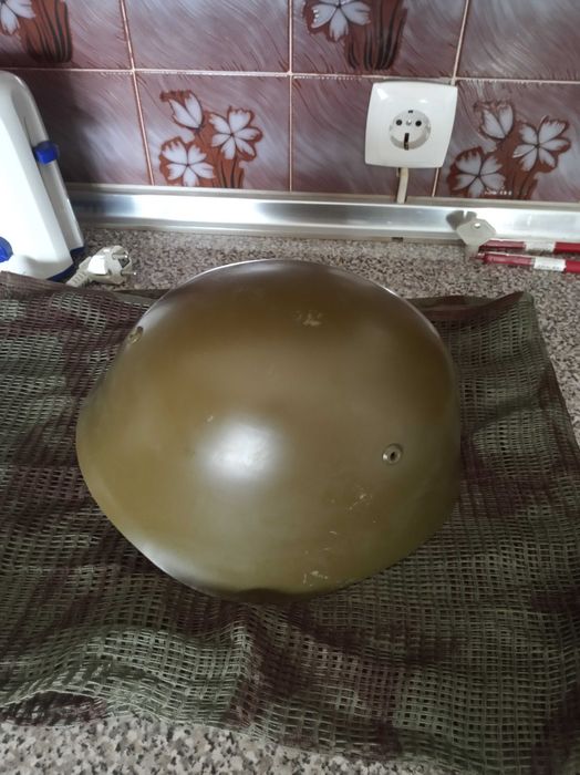 Capacete militar de combate M72 Exército Búlgaro soviético novo