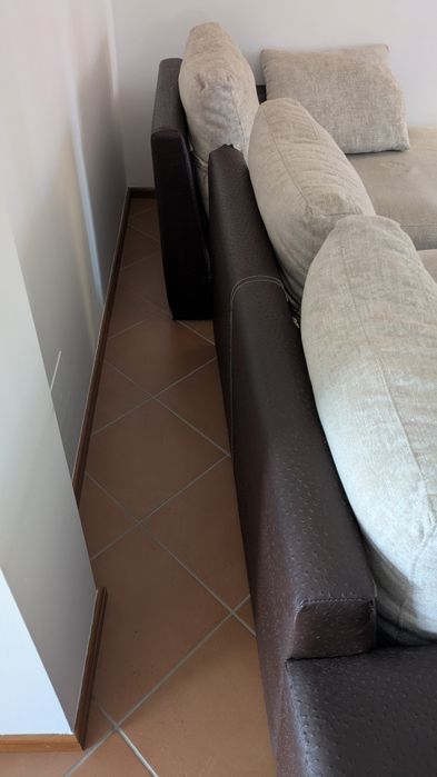 Sofá chaise longue 3 lugares