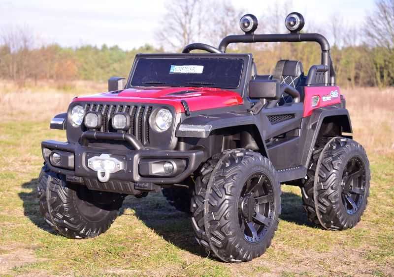 Auto samochód na akumulator MASTER OF TERAIN autko na pilota 4x4  jeep