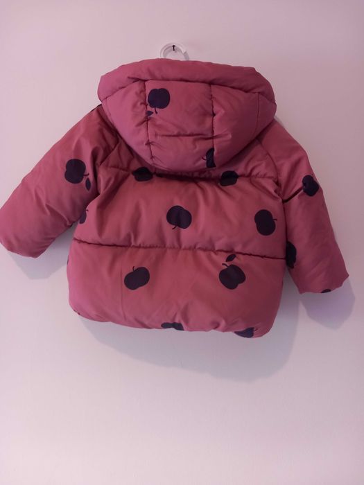 Casaco Zara com forro cardado , 18 a 24 meses