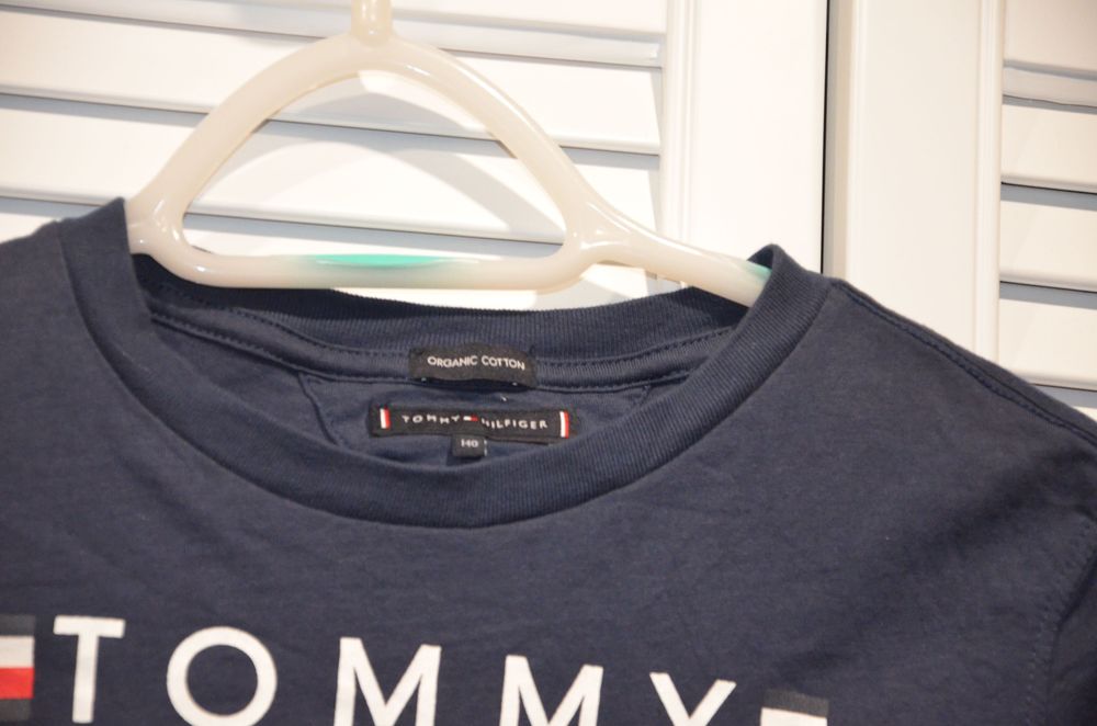 Tommy Hilfiger bluzka 10 LAT/140 cm granat