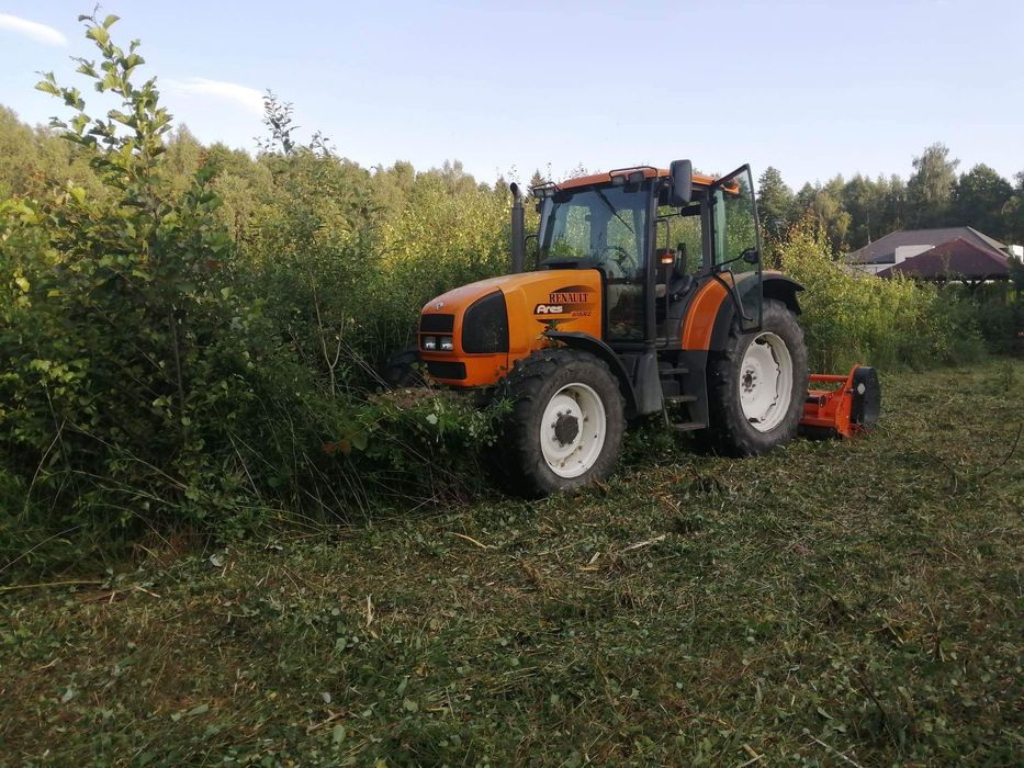 Mulczerowanie Mulczer  Koszenie Łąk / Traw Zarośli Kosiarka Bijakowa
