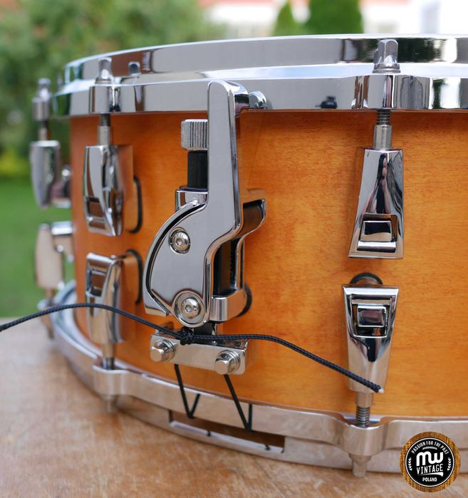 ‼️ Werbel Yamaha Maple Custom Absolute Hybrid 14" x 6" Vintage Nat ‼️