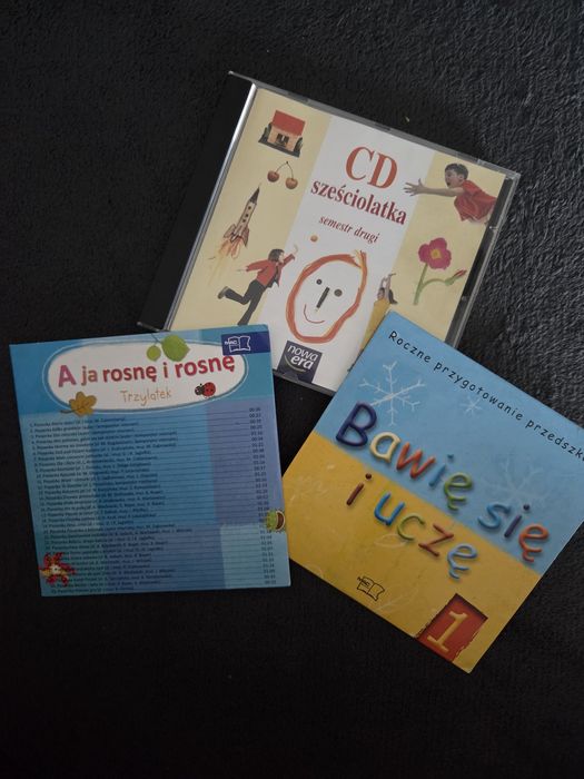 Zestaw płyt CD z piosenkami dla dzieci