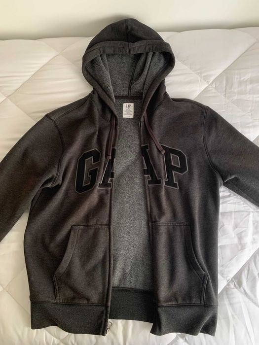 Hoodie fecho GAP