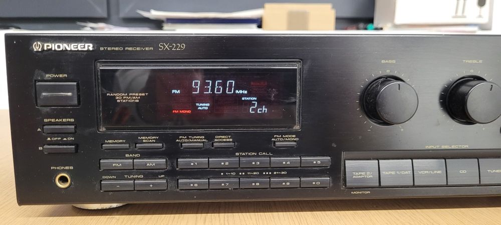 Amplituner PIONEER SX-229 Okazja Japan Chechło Pierwsze • OLX.pl