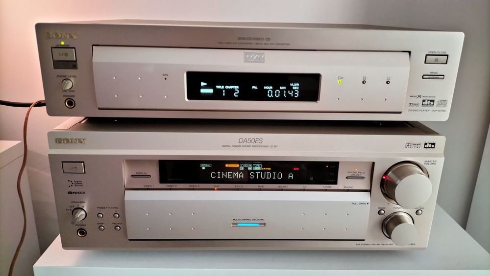 Amplituner Sony STR-DA50ES + DVD-7700
