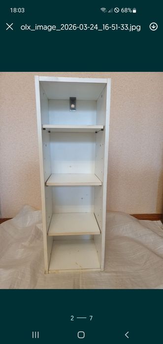 Полочки деревянные  ПВХ акриловые