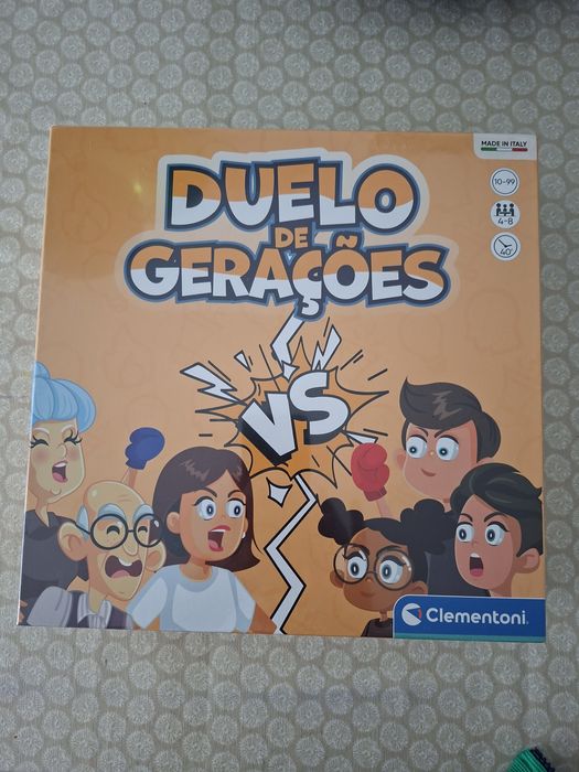 Jogo tabuleiro Duelo Geracoes
