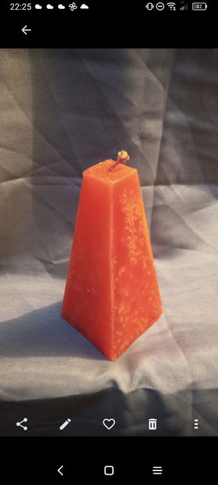 Velas com cores variadas
