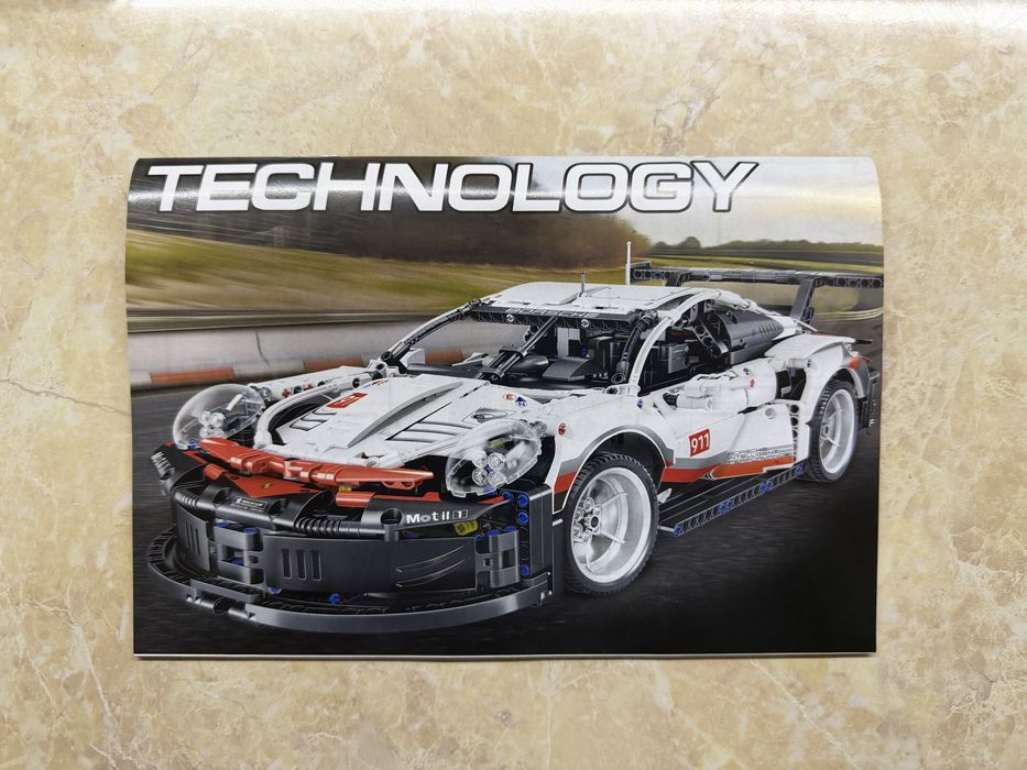 Конструктор Porsche 911, 1580 деталей