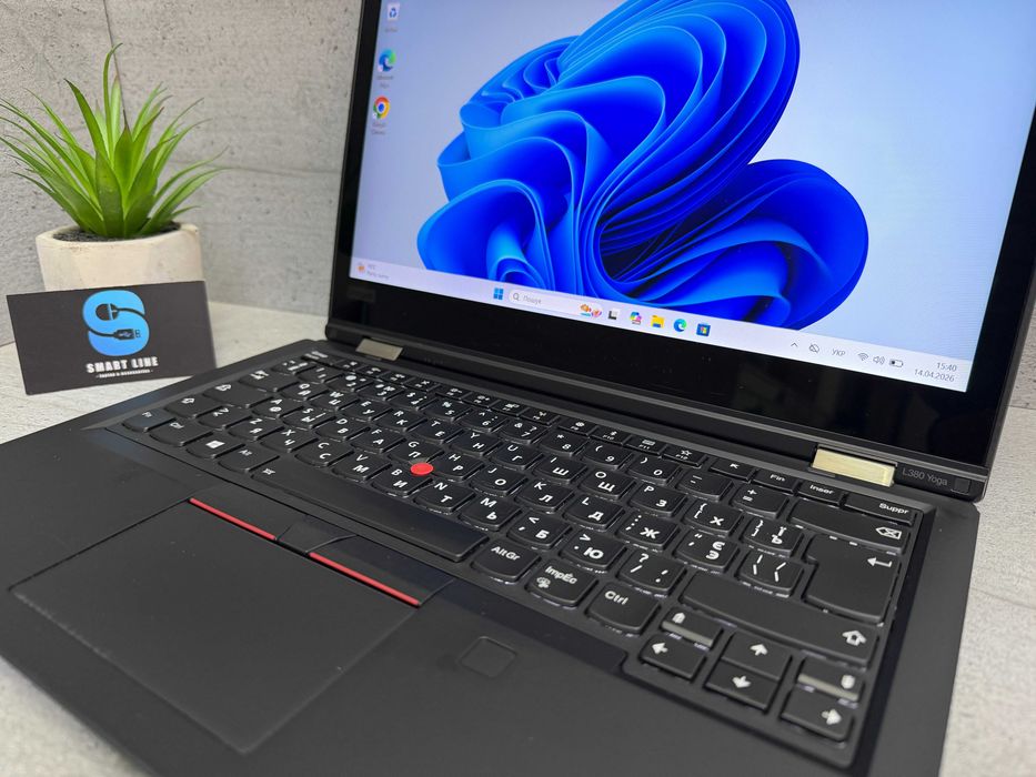 I7-8550u/Сенсорний ноутбук Lenovo L380 Yoga/13.3" FullHD ips/8gb ddr4