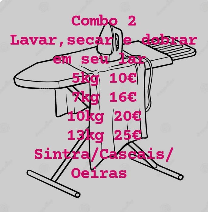 Passo ferro no conforto de seu lar.