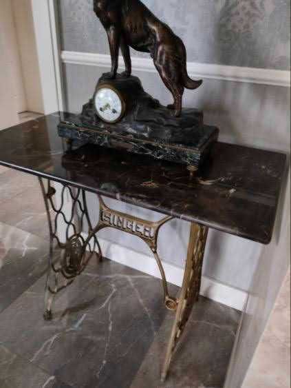 Stolik retro z maszyny Singer