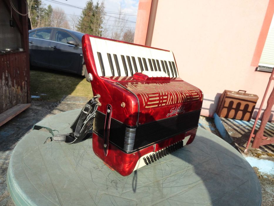 Akordeon SIDER STRADELLA ITALIA stan bardzo dobry 80ka stroi super