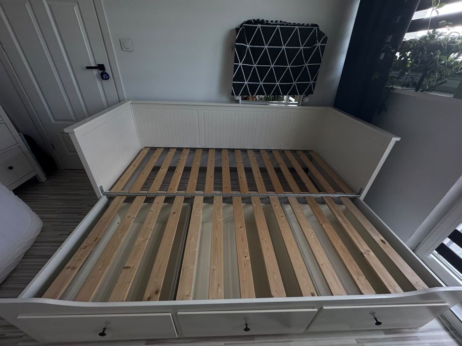 Łóżko ikea Hemnes rizkkadane