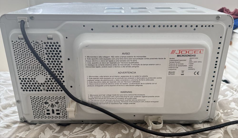 Microondas seminovo