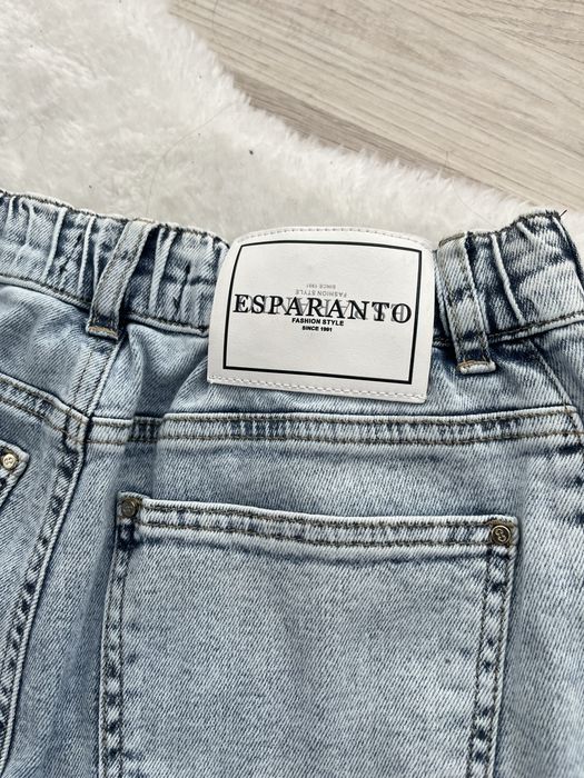 Spodnie Esparanto jeans szeroka nogawka