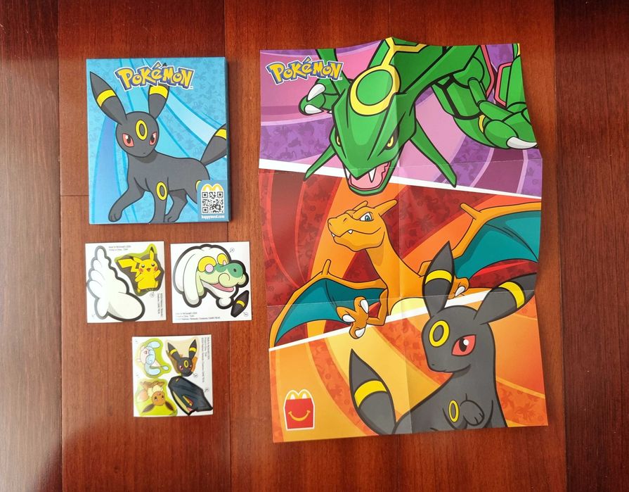 5Caixas Pokémon-Dragonite+Pikachu, Dragapult, Eevee, Miraidon, Umbreon