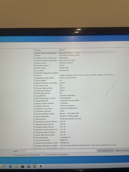 Bardzo dobry komputer