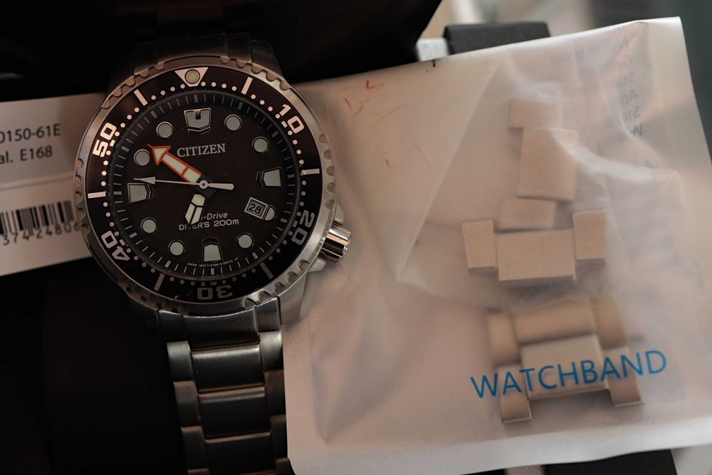 Citizen promaster dive, eco-drive, modelo BN0150-61E